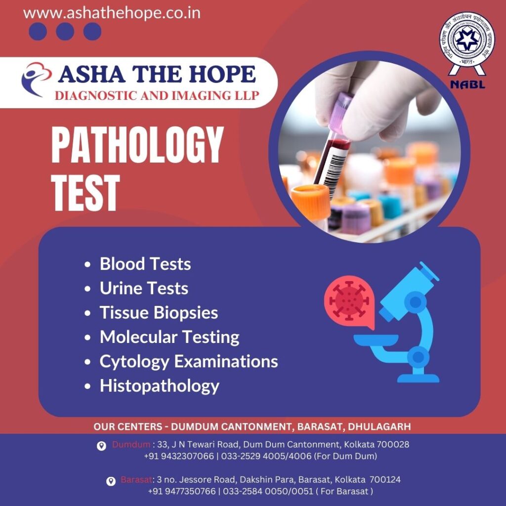 Pathology test Centre in Lake town and Bangur